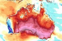 Najtopliji dan u historiji Australije, prosječna maksimalna temperatura 40,9 stepeni