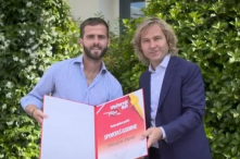 Pjanić dobitnik Večernjakovog pečata za najboljeg sportistu, nagradu mu uručio Nedved