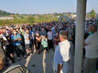 Ipak održani protesti zbog neriješene situacije sa migrantima