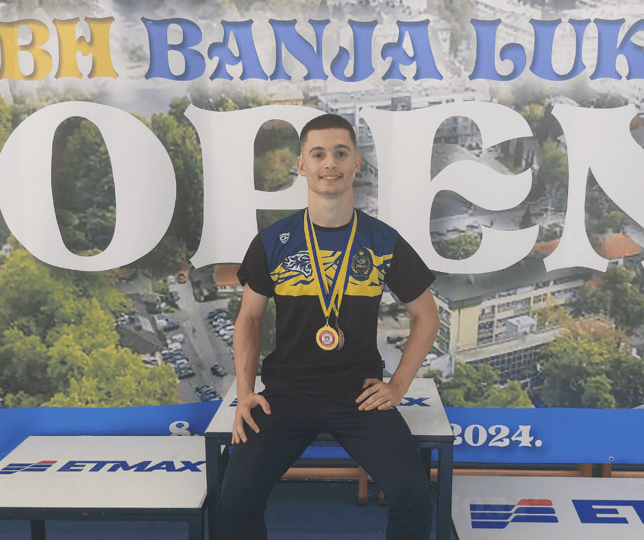 Tarik Salkić izborio zlato na turniru “BH Banja Luka Open” i osigurao plasman u reprezentaciju BiH